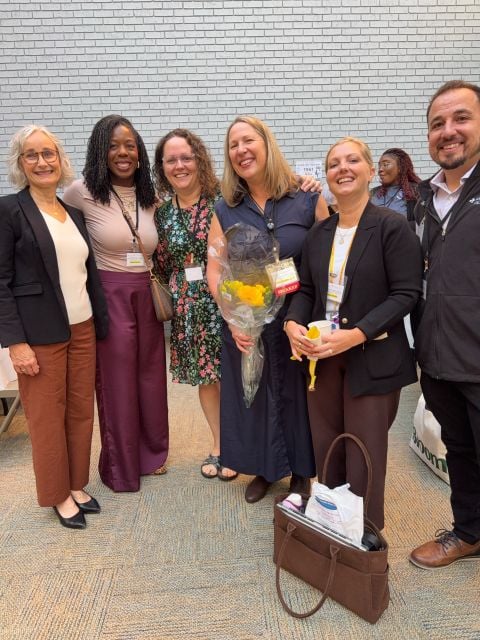 A group of attendees at the Advocate Health Narrative Medicine Conference