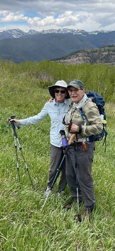 Andre F. Lijoi, MD and his wife on vacation in Minturn, CO