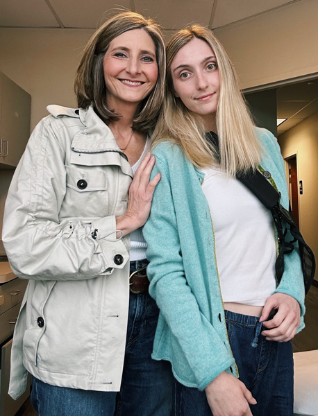 Lynne Haley at Doctors Office