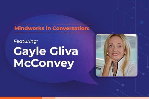 Mindworks in Conversation featuring Gayle Gliva McConvey Simulationist SP Educator President Gilva MConvey