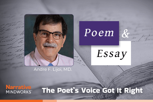 The Poet’s Voice Got It Right