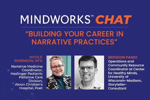 Mindworks Chat | Dec 10th | Building Your Career In Narrative Practices